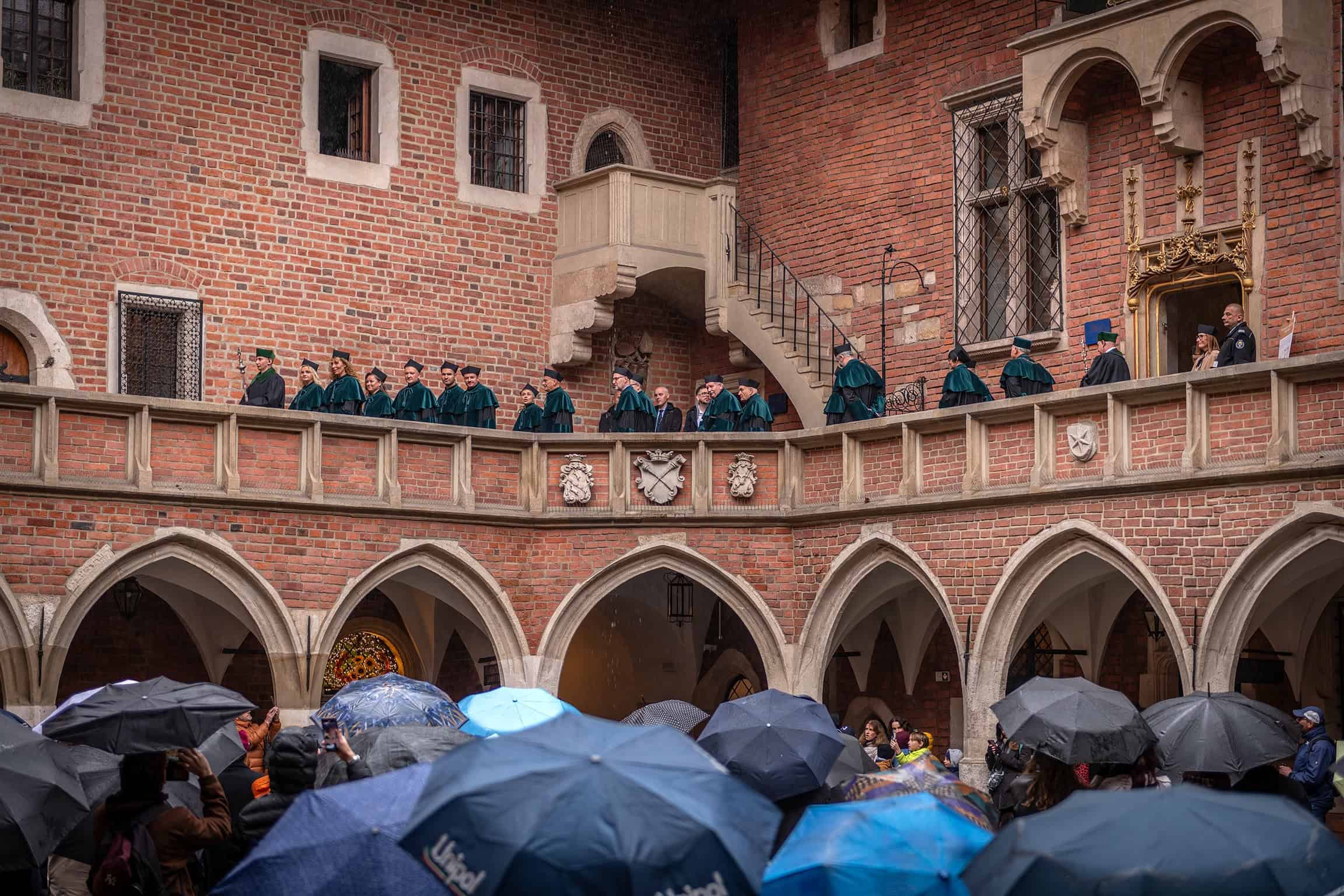 Uroczystość inauguracji 662. roku akademickiego na Uniwersytecie Jagiellońskim.
